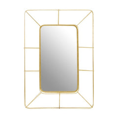 Yaxa Wall Mirror Faux Gold Foil