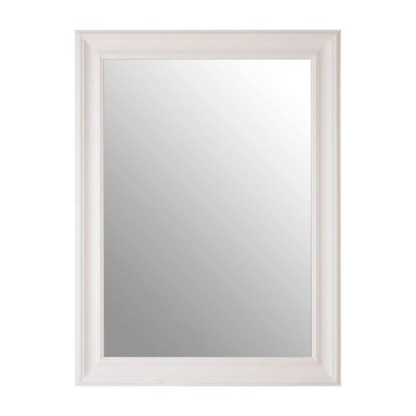 Zelma White Finish Wall Mirror