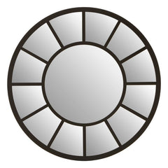 Tiffany Black Finish Wall Mirror