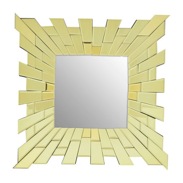 Glitzy Small Square Wall Mirror