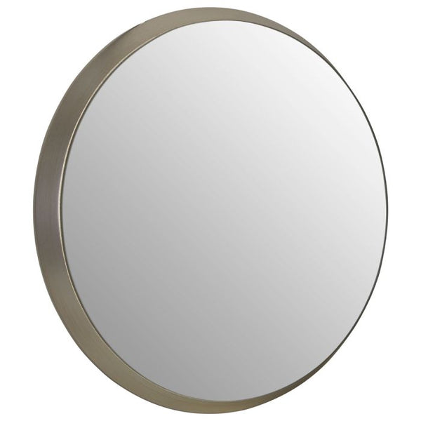 Athena Discus Silver Wall Mirror
