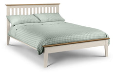 Salerno Shaker Bed 135Cm Two Tone