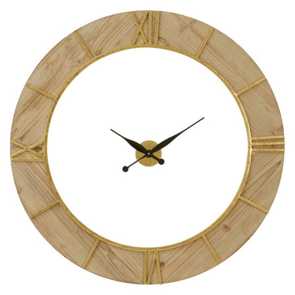 Yaxi Wall Clock with White Face