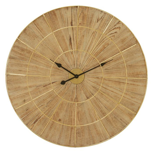 Yaxi Wall Clock with Natural Face