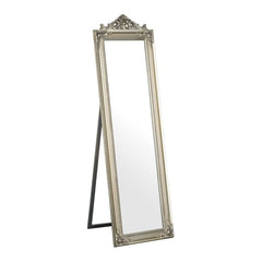Boudoir Silver Floorstanding Mirror