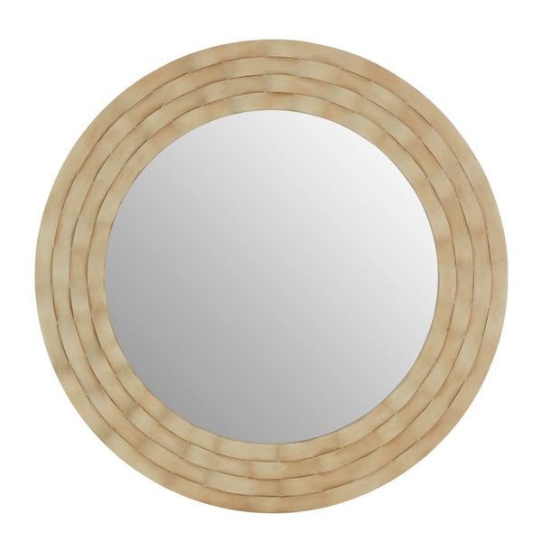 Gwenn Wall Mirror with Antique Silver Finish