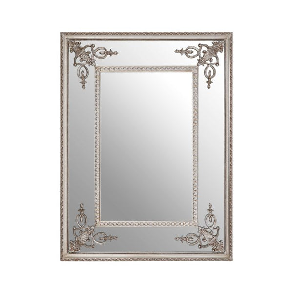 Marseille Champagne Bead Frame Wall Mirror