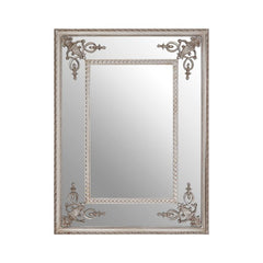 Marseille Champagne Bead Frame Wall Mirror