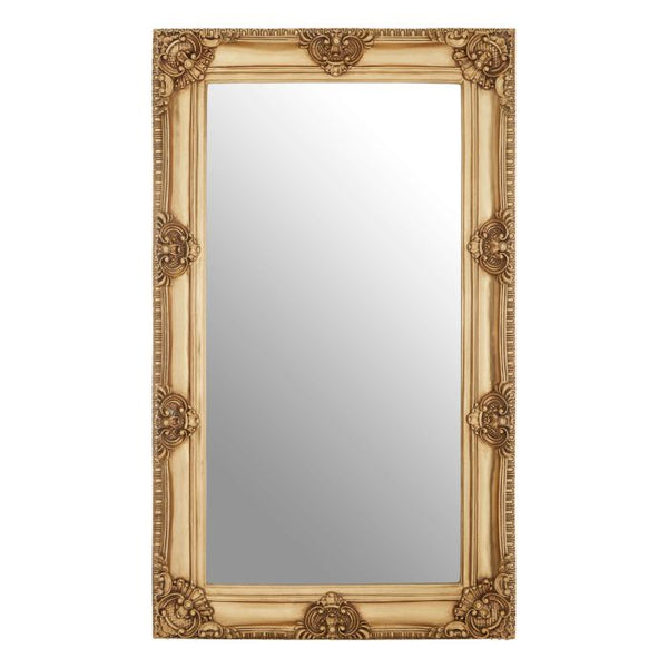 Marseille Gold Finish Bead / Reel Wall Mirror