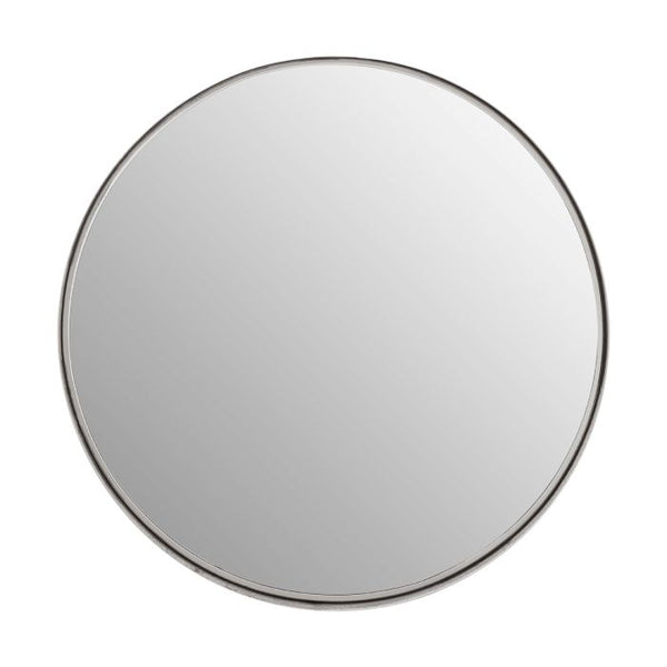 Leonov Medium Nickel Finish Wall Mirror