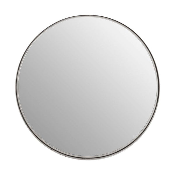 Leonov Medium Nickel Finish Wall Mirror