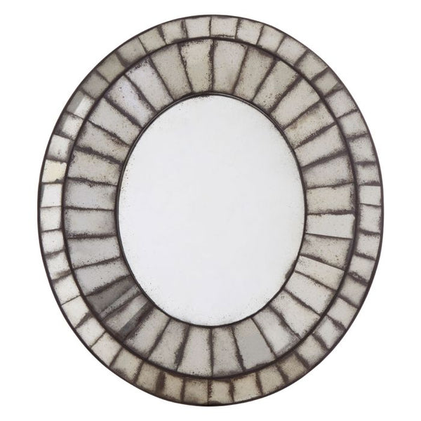 Riza Oval 3D Mozaic Wall Mirror