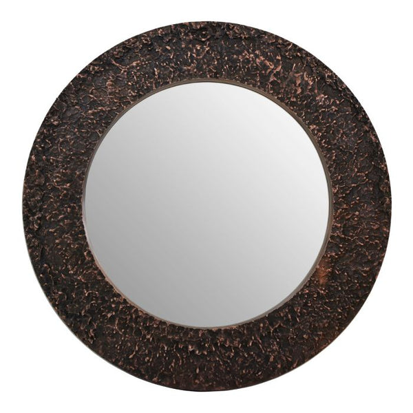 Akola Copper Finish Wall Mirror
