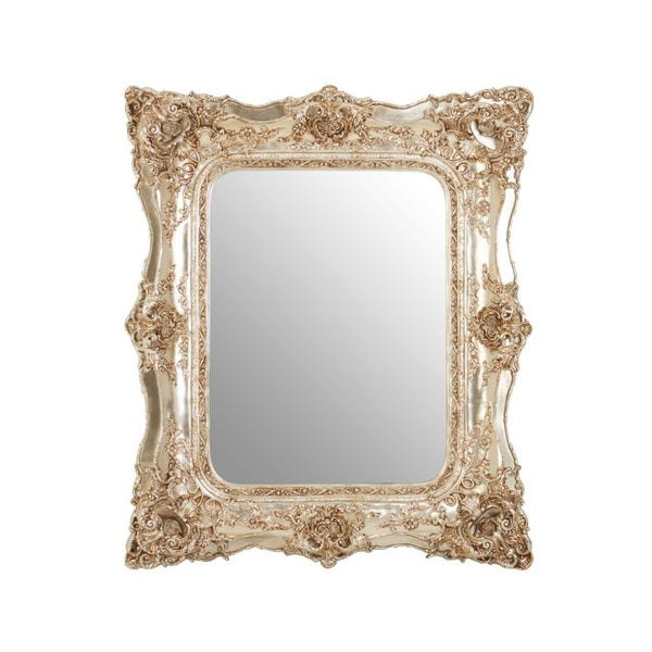Marseille Champagne Bevelled Edge Wall Mirror