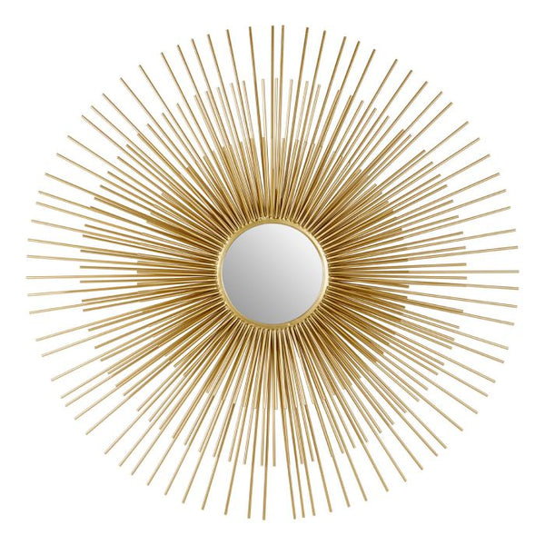 Cristi Gold Finish Wall Mirror