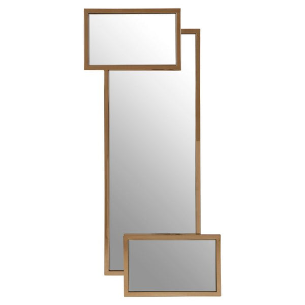 Oria Gold Frame Wall Mirror