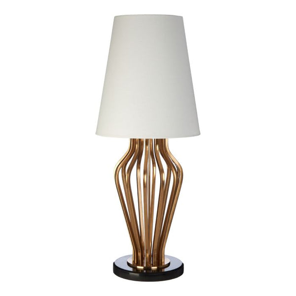 Zada Gold and Black Angular Table Lamp