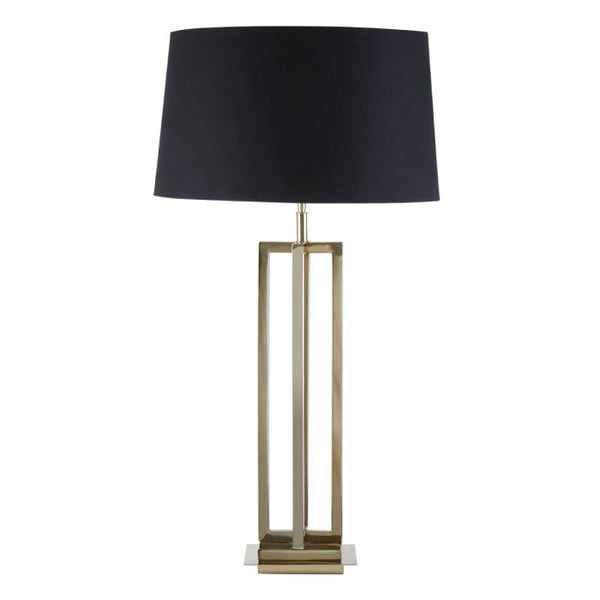 Skye Gold Finish Rectangular Table Lamp