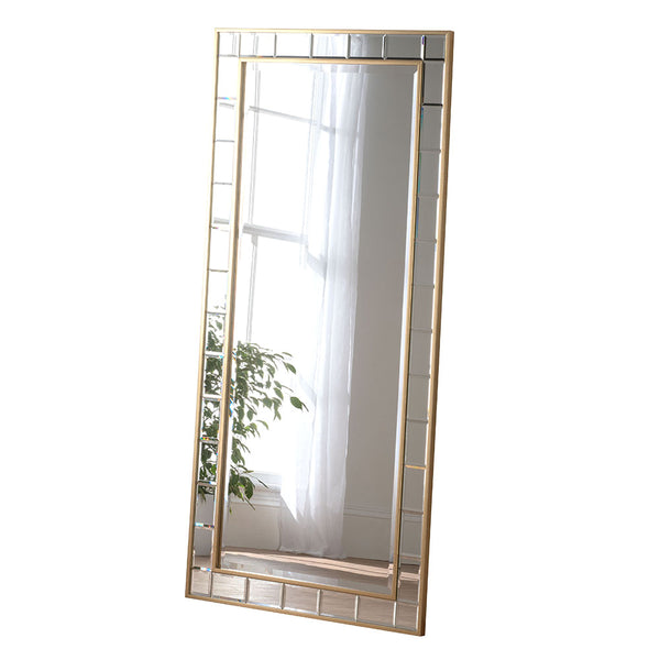 Yearn Mirrors Gold Standing Mirror (Hand Made) - 81cm x 173cm