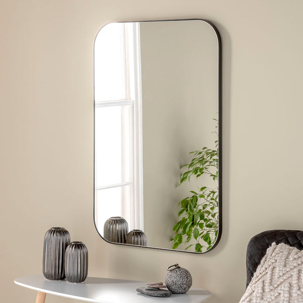 Yearn Mirrors Black Vertical / Horizontal Mirror 60cm x 90cm