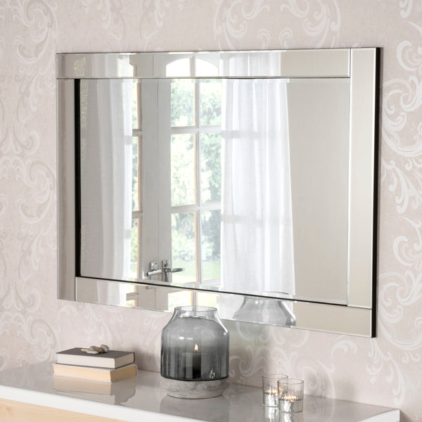 Yearn Mirrors Black Rectangle Mirror 91cm x 60.96cm