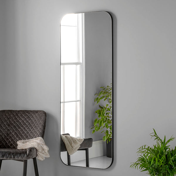 Yearn Mirrors Black Vertical Mirror 60cm x 150cm