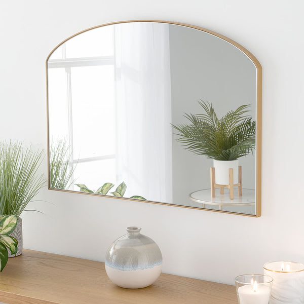 Yearn Mirrors Gold Mantle Mirror 71cm x 49cm