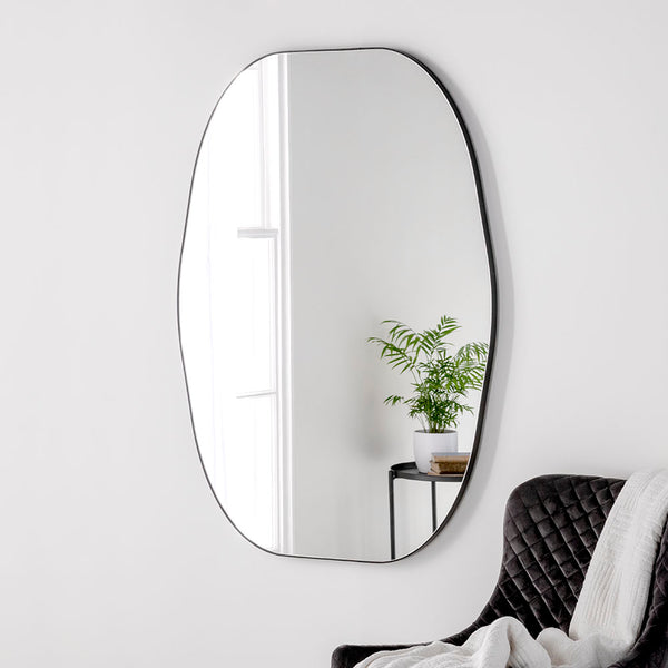 Yearn Mirrors Oslo Black Mirror 81cm x 111cm