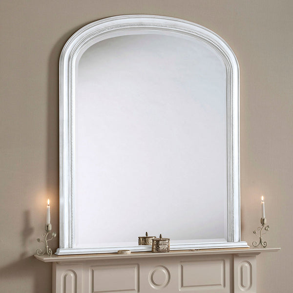 Yearn Mirrors Matt White Mirror 111cm x 127 cm