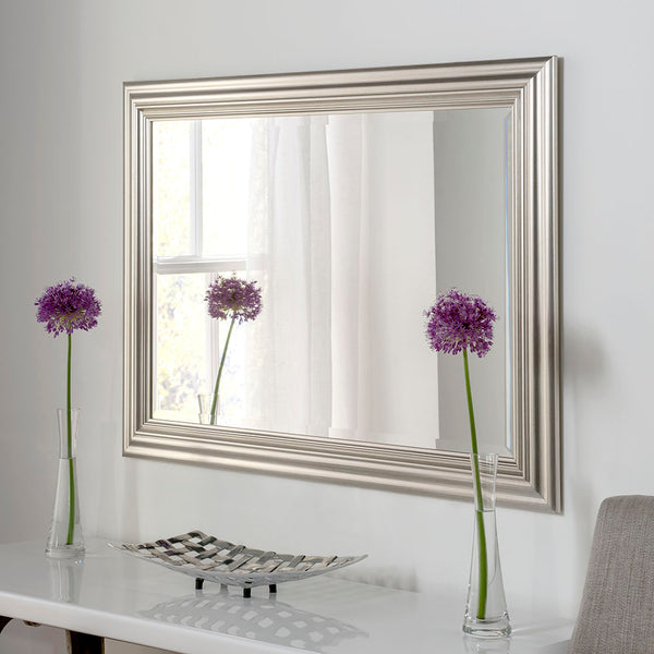 Yearn Mirrors Small Silver Rectangle Mirror 45cm x 129cm